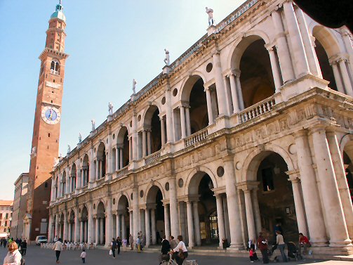 La Basilica Palladiana a Vicenza