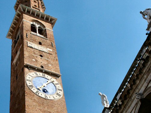 The tower of the Bissari in Vicenza