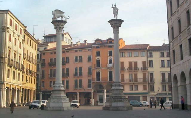Piazza dei signori in Vicenza