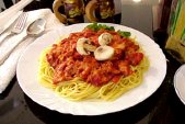 Spaghetti - classical Italian cusine