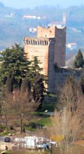 Romeo and Juliet's castles in Montecchio Maggiore