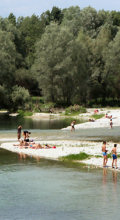 Brenta river near Vicenza