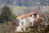 Farmhouse across the river from our B&B