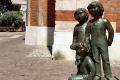 Bronze statues
