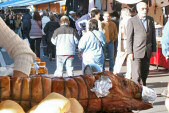 Farmers' market in Camisano