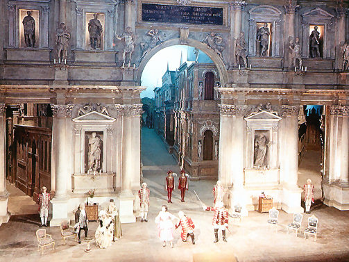 Teatro Olimpico en Vicenza